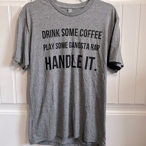 Gray Soft Tee - NWOT Women’s Medium